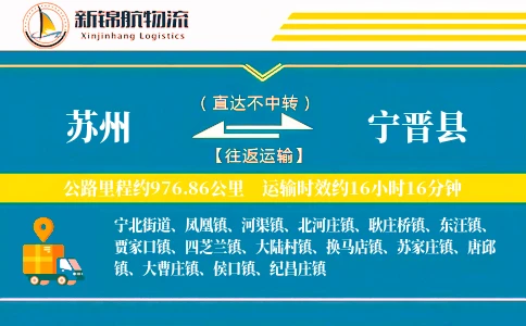 苏州到宁晋县物流公司