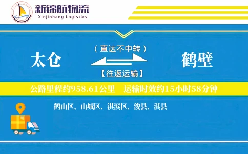 太仓到鹤壁物流公司