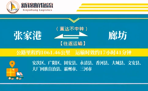 张家港到廊坊物流公司