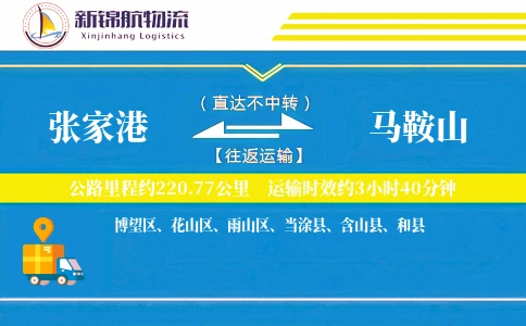 张家港到马鞍山物流公司