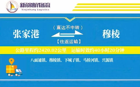 张家港到穆棱物流公司