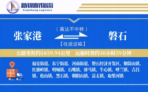 张家港到磐石物流公司