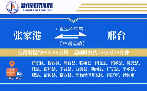 张家港到邢台物流公司