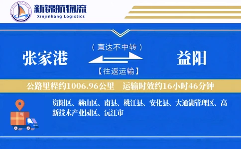 张家港到益阳物流公司